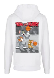 F4NT4STIC Rundhalspullover Herren Weiß/Creme/Grau