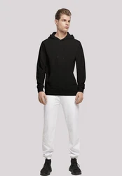 F4NT4STIC Rundhalspullover Herren Schwarz