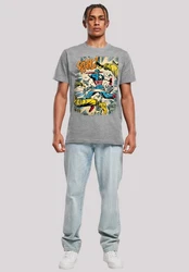F4NT4STIC T-Shirt Marvel Captain America Silber/Grau/Hellgrau
