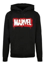 Rundhalspullover Herren Marvel Spray Logo with Basic Hoody (1-tlg)
