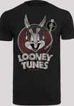 F4NT4STIC Kurzarmshirt Looney Tunes Bugs Bunny Braun/Schwarz/Rot/Silber/Dunkelrot