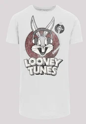 F4NT4STIC Kurzarmshirt Looney Tunes Bugs Bunny Silber/Grau/Weiß/Braun