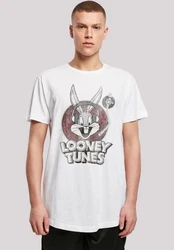 F4NT4STIC Kurzarmshirt Looney Tunes Bugs Bunny Silber/Grau/Weiß/Braun