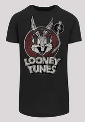 F4NT4STIC Kurzarmshirt Looney Tunes Bugs Bunny Grau/Braun/Silber/Weiß/Schwarz