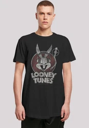 F4NT4STIC Kurzarmshirt Looney Tunes Bugs Bunny Grau/Braun/Silber/Weiß/Schwarz