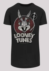F4NT4STIC Kurzarmshirt Looney Tunes Bugs Bunny Grau/Braun/Silber/Weiß/Schwarz