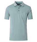 CASAMODA Poloshirt Polo-Shirt uni Grün/Blau/Hellgrün/Türkis