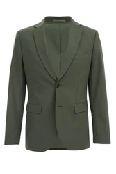 WE Fashion Jackenblazer Dunkelgrün/Grün