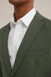 WE Fashion Jackenblazer Dunkelgrün/Grün