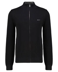 Gant Strickjacke Herren (1-tlg) schwarz