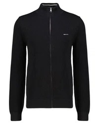 Gant Strickjacke Herren (1-tlg) schwarz