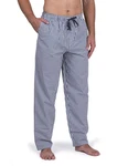 Moonline Schlafhose Herren Blau/Hellblau/Grau/Fliederfarben
