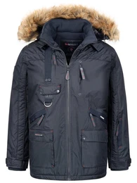 Winterjacke Herren Winterjacke Parka mit Kapuze H-356