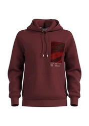 s.Oliver Sweatshirt Dunkelrot/Rot/Bordeaux/Braun
