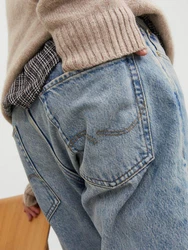 Jack & Jones 5-Pocket-Jeans Blau/Hellblau