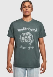 Merchcode T-Shirt Motorhead Iron Fist Grün/Dunkelgrün/Türkis