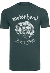 Merchcode T-Shirt Motorhead Iron Fist Grün/Dunkelgrün/Türkis