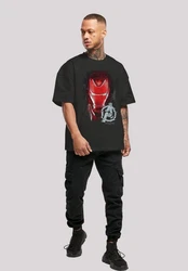 F4NT4STIC Kurzarmshirt Herren Rot/Dunkelrot/Weiß