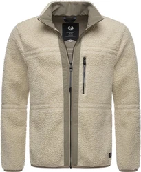 Ragwear Plüschjacke Noory Herren Basic Teddy-Fleece Jacke 