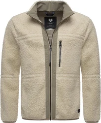 Ragwear Plüschjacke Noory Herren Basic Teddy-Fleece Jacke 