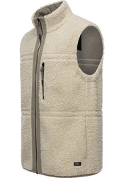 Ragwear Plüschweste Noory Vest Herren Beige/Braun/Khaki