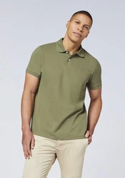Chiemsee Poloshirt Men Polo Shirt Regular Fit Dunkelgrün/Grün/Khaki