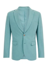 WE Fashion Jackenblazer Hellblau/Blau/Türkis/Grün