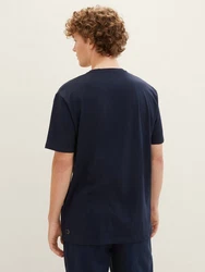 TOM TAILOR Denim T-Shirt im Doppelpack Dunkelblau