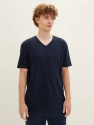 TOM TAILOR Denim T-Shirt im Doppelpack Dunkelblau