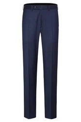 Digel Anzughose Modern Fit Businesshose Dunkelblau/Blau/Hellblau