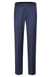 Digel Anzughose Modern Fit Businesshose Dunkelblau/Blau/Hellblau