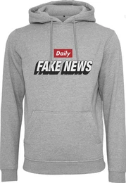 Kapuzensweatshirt FAKE NEWS Hoodie Softfinish innen,Kngurutasche