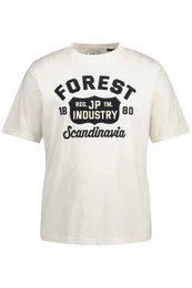 T-Shirt T-Shirt Halbarm Rundhals Forest bis 8 XL