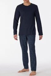 Schiesser Pyjama Casual Nightwear Herren Schlafanzug 