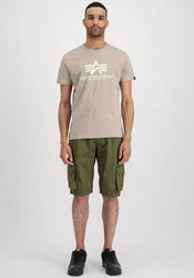 ALPHA INDUSTRIES T-Shirt Khaki/Dunkelgrün/Braun/Beige
