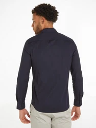 Calvin Klein Hemd Dunkelblau/Hellblau