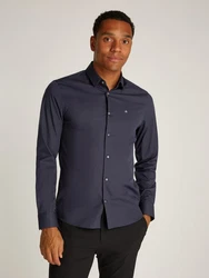 Calvin Klein Hemd Dunkelblau/Hellblau
