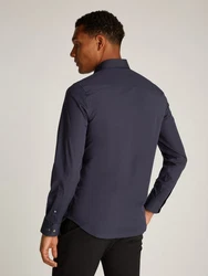 Calvin Klein Hemd Dunkelblau/Hellblau