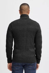 Blend Strickjacke Style BHGalmaro Dunkelgrau/Grau/Schwarz