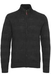Blend Strickjacke Style BHGalmaro Dunkelgrau/Grau/Schwarz