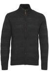 Blend Strickjacke Style BHGalmaro Dunkelgrau/Grau/Schwarz