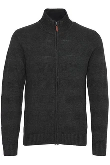 Blend Strickjacke Style BHGalmaro Dunkelgrau/Grau/Schwarz