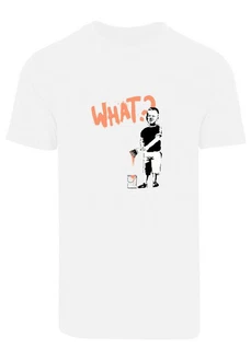 Merchcode Herren What T-Shirt Weiß