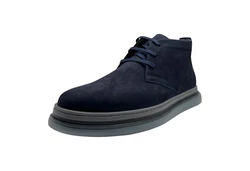 Yu&Luk Winterboots Schnürboots Mid Schnürstiefel Dunkelblau/Hellblau/Blau