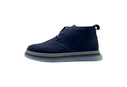 Yu&Luk Winterboots Schnürboots Mid Schnürstiefel Dunkelblau/Hellblau/Blau