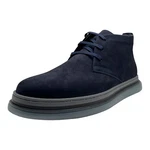 Yu&Luk Winterboots Schnürboots Mid Schnürstiefel Dunkelblau/Hellblau/Blau