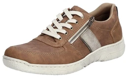 Schnrschuh mit Auenreiverschluss, Freizeitschuh, Halbschuh, Schnrschuh