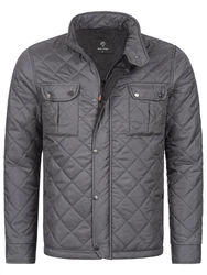 Rock Creek Herren Steppjacke Übergangsjacke H-347 Dunkelgrau (H-347)