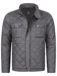 Rock Creek Herren Steppjacke Übergangsjacke H-347 Dunkelgrau (H-347)