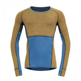Funktionsunterhemd TUVEGGA SPORT AIR Herren Funktionsunterhemd langarm gelb/blau